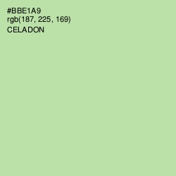 #BBE1A9 - Celadon Color Image