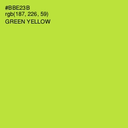 #BBE23B - Green Yellow Color Image