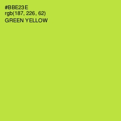 #BBE23E - Green Yellow Color Image