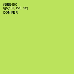 #BBE45C - Conifer Color Image