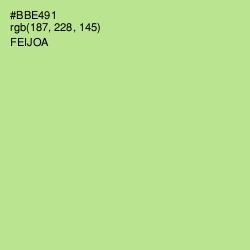 #BBE491 - Feijoa Color Image