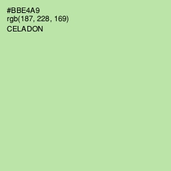 #BBE4A9 - Celadon Color Image