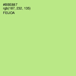 #BBE887 - Feijoa Color Image