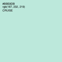 #BBE8DB - Cruise Color Image