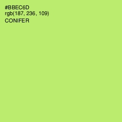 #BBEC6D - Conifer Color Image