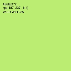 #BBED72 - Wild Willow Color Image