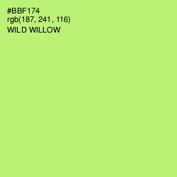 #BBF174 - Wild Willow Color Image