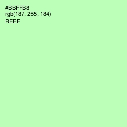 #BBFFB8 - Madang Color Image
