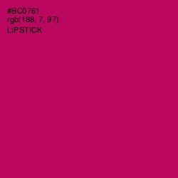 #BC0761 - Lipstick Color Image