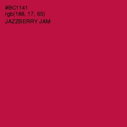 #BC1141 - Jazzberry Jam Color Image