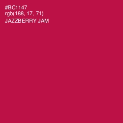 #BC1147 - Jazzberry Jam Color Image