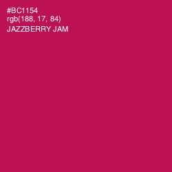 #BC1154 - Jazzberry Jam Color Image