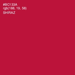 #BC133A - Shiraz Color Image