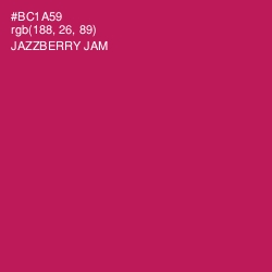 #BC1A59 - Jazzberry Jam Color Image
