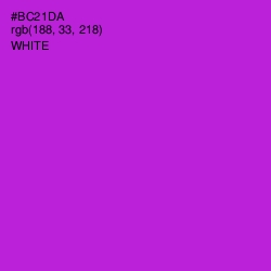 #BC21DA - Electric Violet Color Image