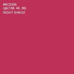 #BC3056 - Night Shadz Color Image