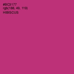 #BC3177 - Hibiscus Color Image