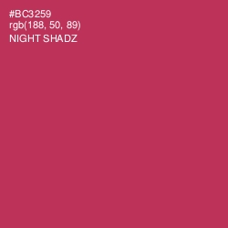 #BC3259 - Night Shadz Color Image