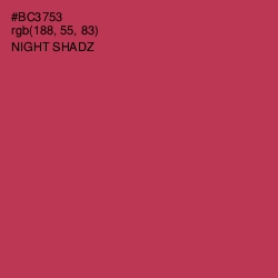 #BC3753 - Night Shadz Color Image