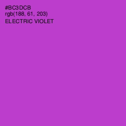 #BC3DCB - Electric Violet Color Image