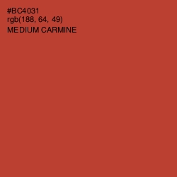 #BC4031 - Medium Carmine Color Image