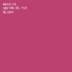 #BC4170 - Blush Color Image