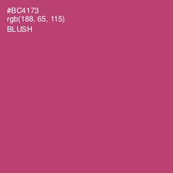 #BC4173 - Blush Color Image