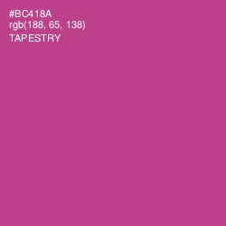 #BC418A - Tapestry Color Image