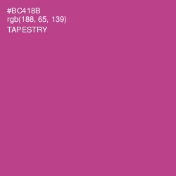 #BC418B - Tapestry Color Image