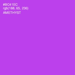 #BC41EC - Amethyst Color Image