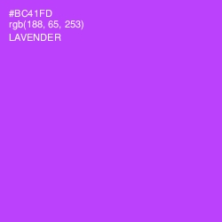 #BC41FD - Lavender Color Image