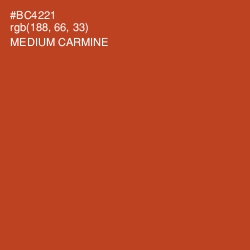 #BC4221 - Medium Carmine Color Image