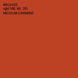 #BC4223 - Medium Carmine Color Image