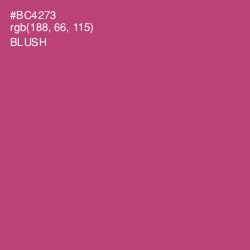 #BC4273 - Blush Color Image