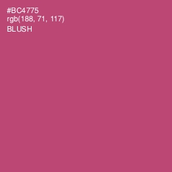 #BC4775 - Blush Color Image