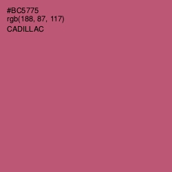 #BC5775 - Cadillac Color Image