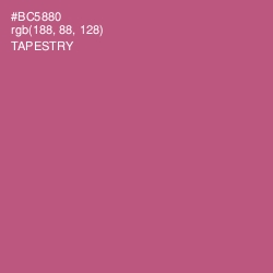 #BC5880 - Tapestry Color Image