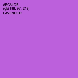 #BC61DB - Lavender Color Image