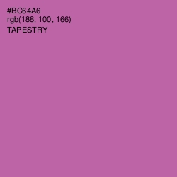 #BC64A6 - Tapestry Color Image