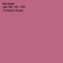 #BC6684 - Turkish Rose Color Image