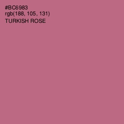 #BC6983 - Turkish Rose Color Image