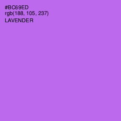 #BC69ED - Lavender Color Image