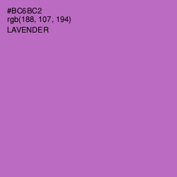 #BC6BC2 - Lavender Color Image