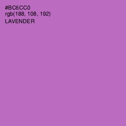 #BC6CC0 - Lavender Color Image