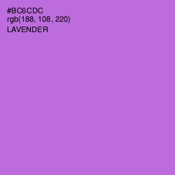 #BC6CDC - Lavender Color Image