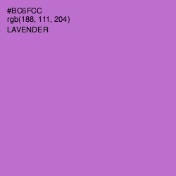 #BC6FCC - Lavender Color Image