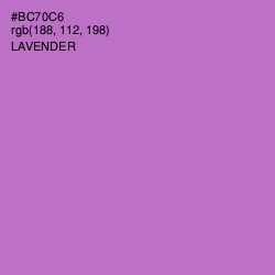 #BC70C6 - Lavender Color Image