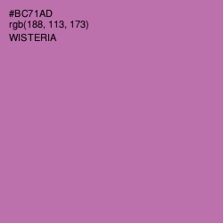 #BC71AD - Wisteria Color Image