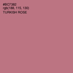 #BC7382 - Turkish Rose Color Image