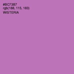 #BC73B7 - Wisteria Color Image